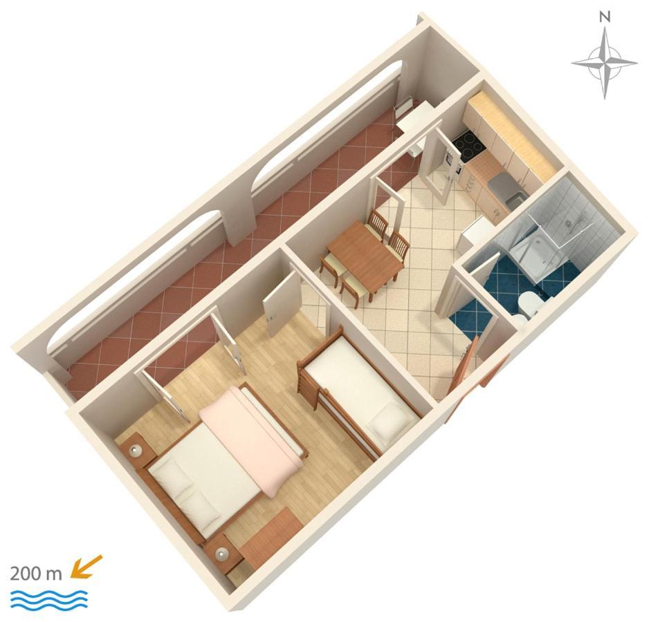 Apartments And Rooms With Parking Space Metajna, Pag - 4120 Екстериор снимка